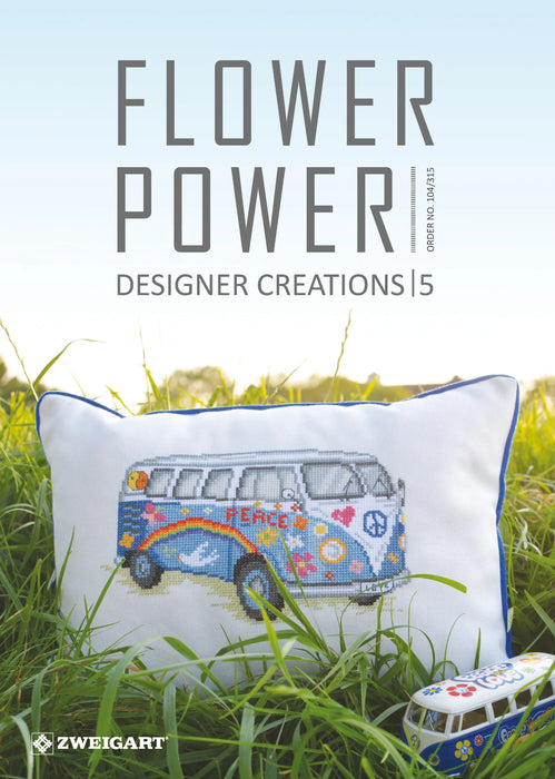 Flower Power. Designer Booklet - Free PDF Cross Stitch Pattern