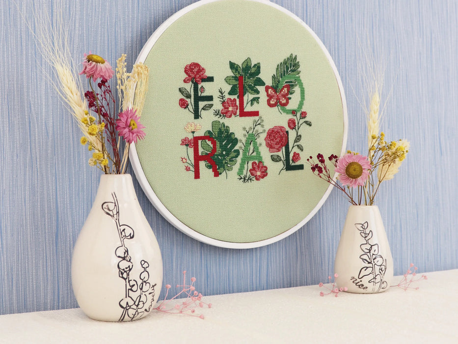 Floral Season - Free PDF Cross Stitch Pattern