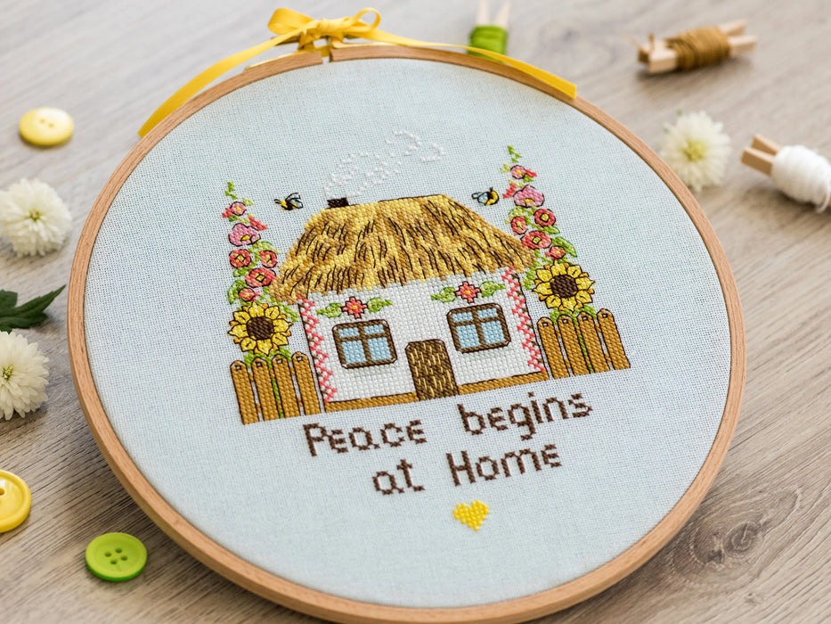 Peace - Free PDF Cross Stitch Pattern