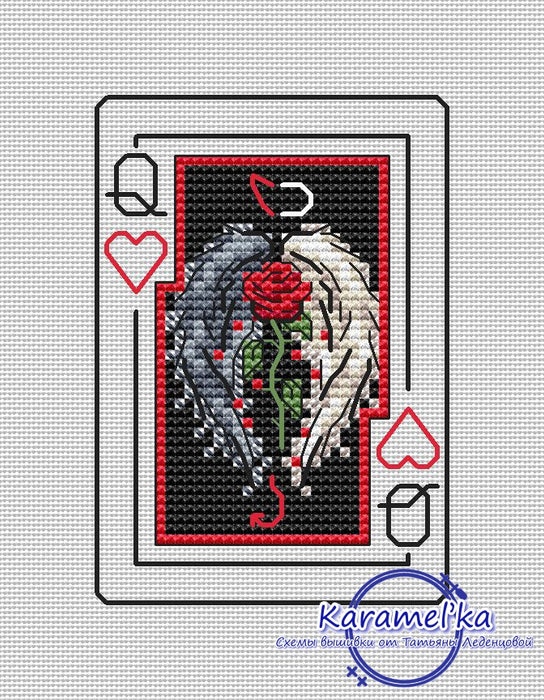 Angel and Demon - PDF Cross Stitch Pattern