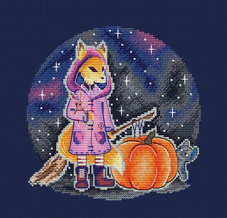 In anticipation of Halloween - PDF Cross Stitch Pattern