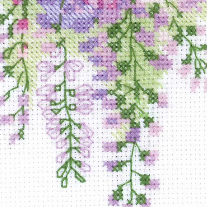 Wisteria R1672 Counted Cross Stitch Kit