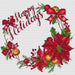 Christmas Wreath - PDF Cross Stitch Pattern - Wizardi