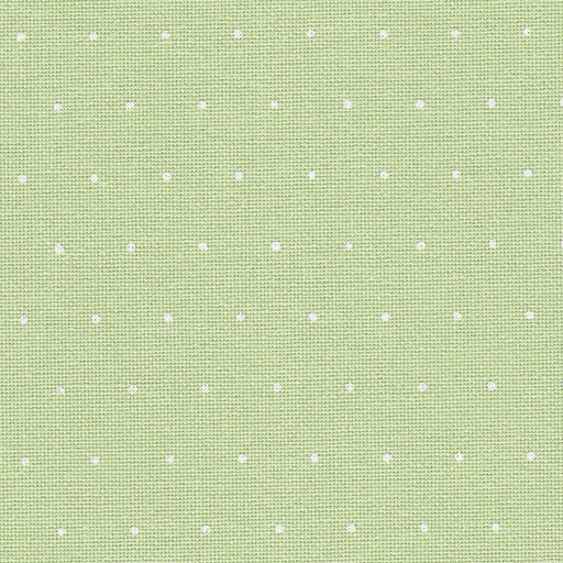 Precut Murano Mini Dots 32 count Green with White Petit Points 3984/6349