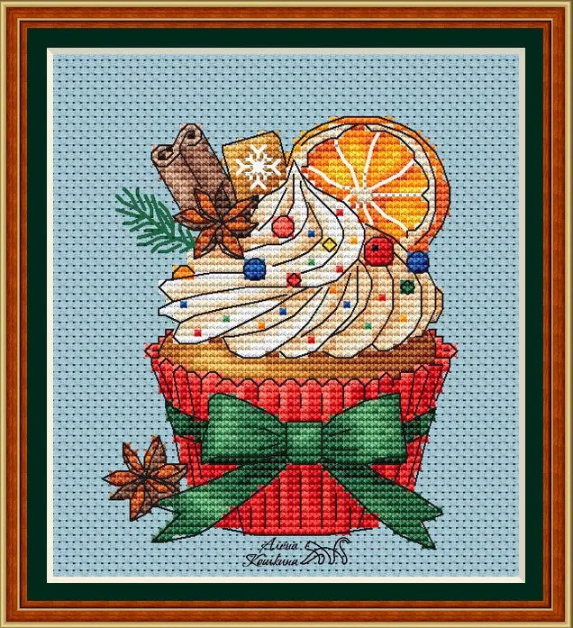 Cake. Citrus - PDF Cross Stitch Pattern