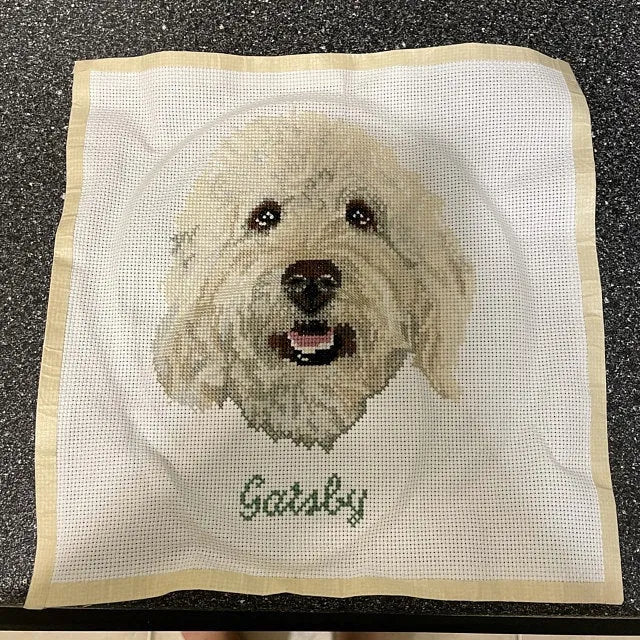 Golden Doodle - PDF Cross Stitch Pattern