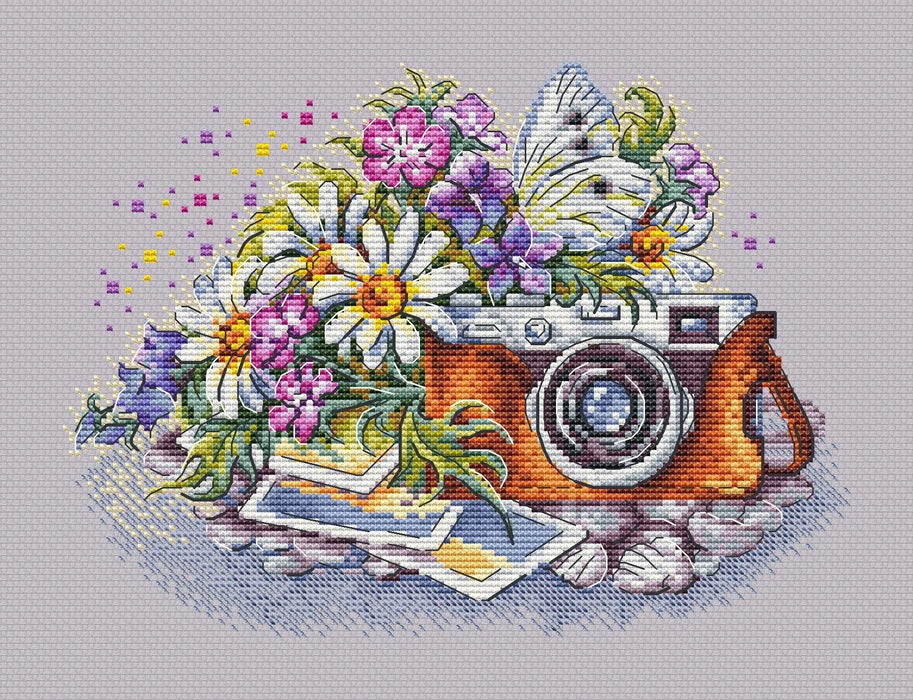 Sunny Memories - PDF Cross Stitch Pattern