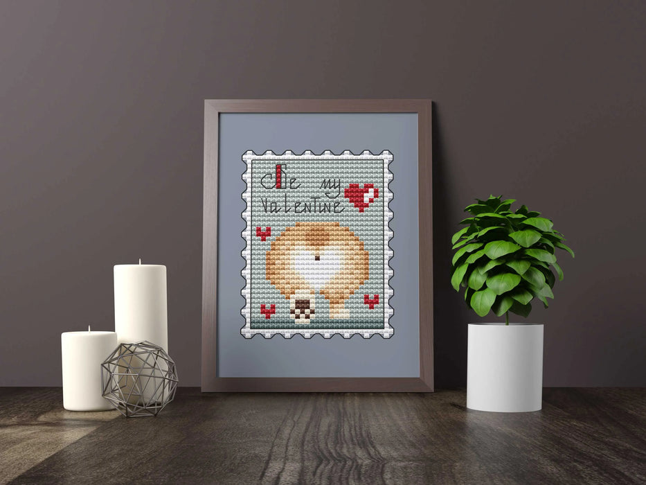 Be my valentine - PDF Cross Stitch Pattern