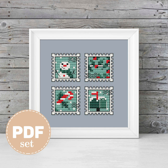 Cozy winter - PDF Cross Stitch Pattern