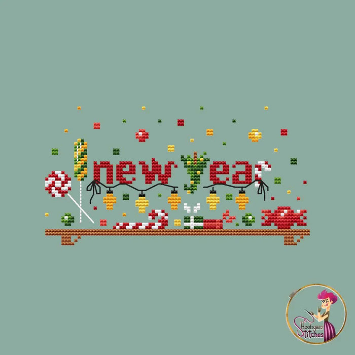 New Year - PDF Cross Stitch Pattern