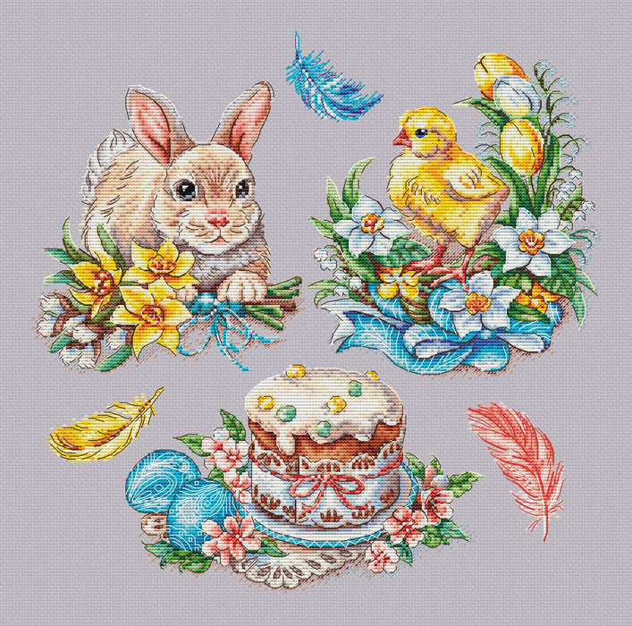 Easter Sampler - PDF Cross Stitch Pattern