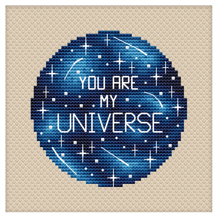 Universe - PDF Cross Stitch Pattern