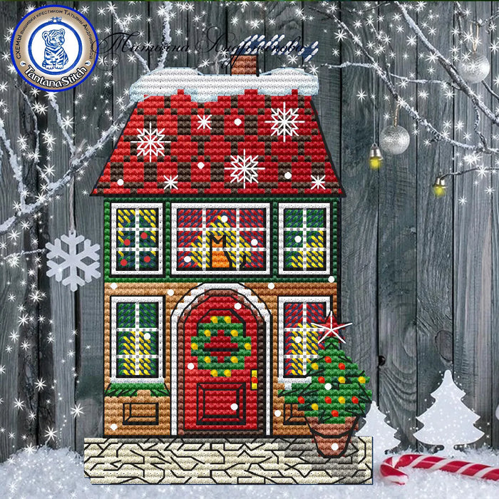 A cozy house - PDF Cross Stitch Pattern