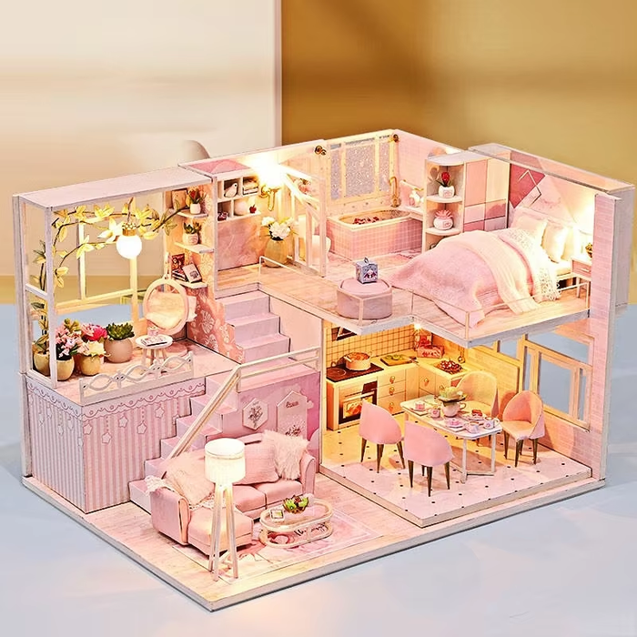 Miniature Wizardi Roombox Kit - Dollhouse Kit