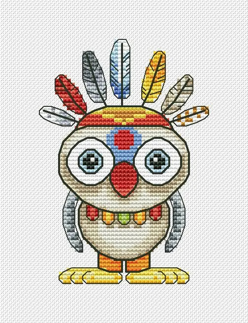 Strange Birds - PDF Cross Stitch Pattern