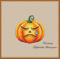 Pumpkins. Cry! - PDF Cross Stitch Pattern