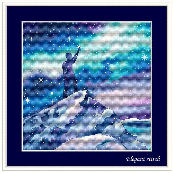 Closer to the stars - PDF Cross Stitch Pattern