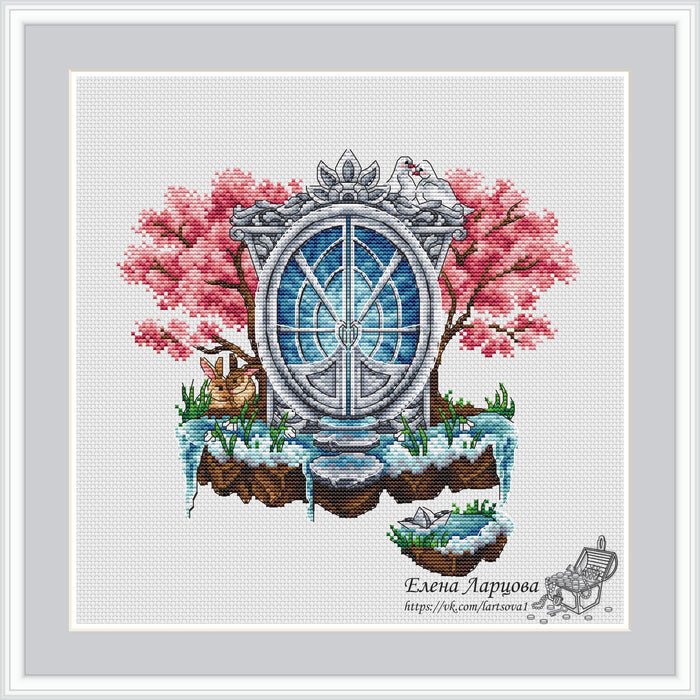 Portal. Spring - PDF Cross Stitch Pattern