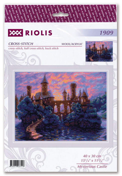 Mysterious Castle  R1909 Counted Cross Stitch Kit