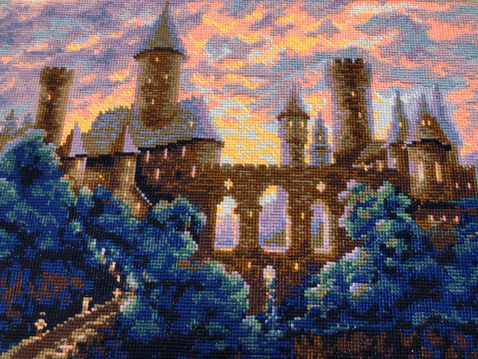 Mysterious Castle  R1909 Counted Cross Stitch Kit