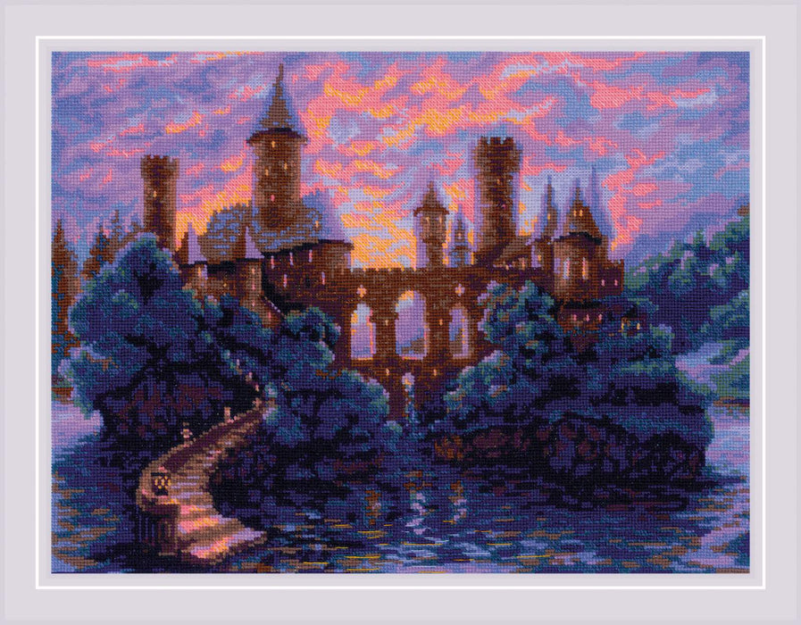 Mysterious Castle  R1909 Counted Cross Stitch Kit