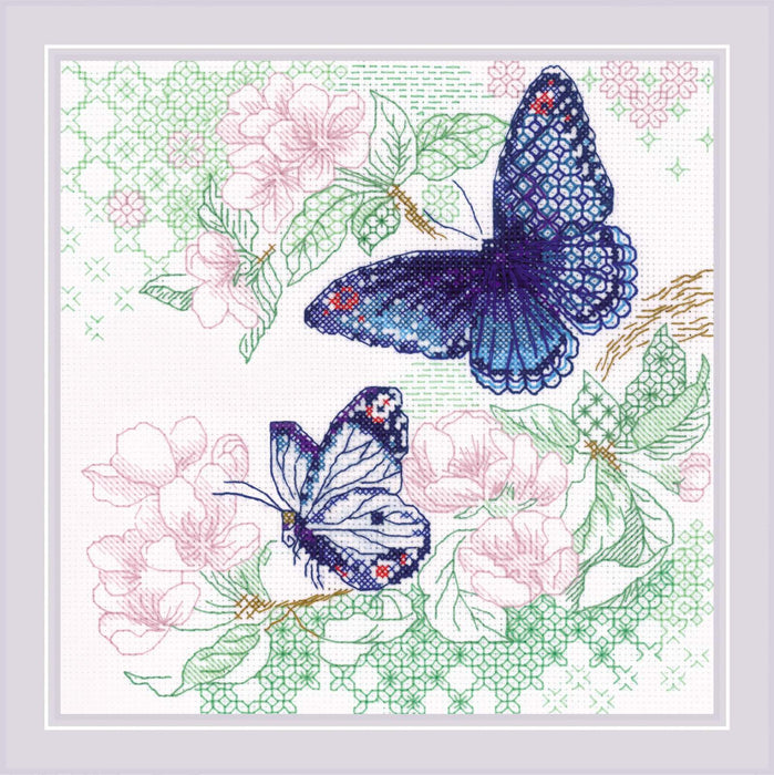 The Lightness of Spring R1946 Counted Cross Stitch Kit