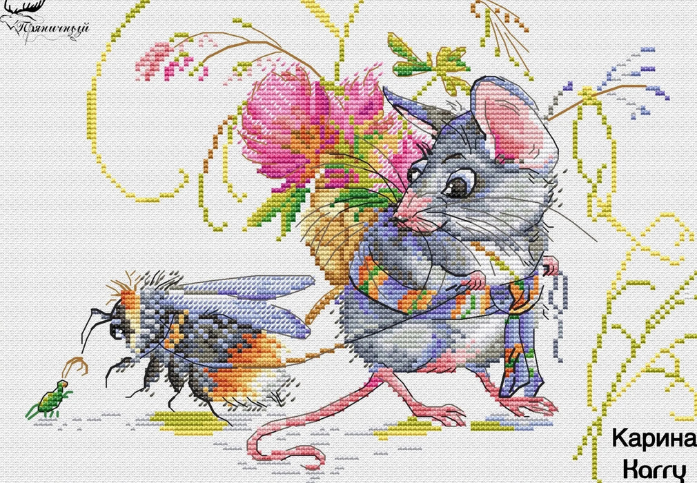 The Bug - PDF Cross Stitch Pattern