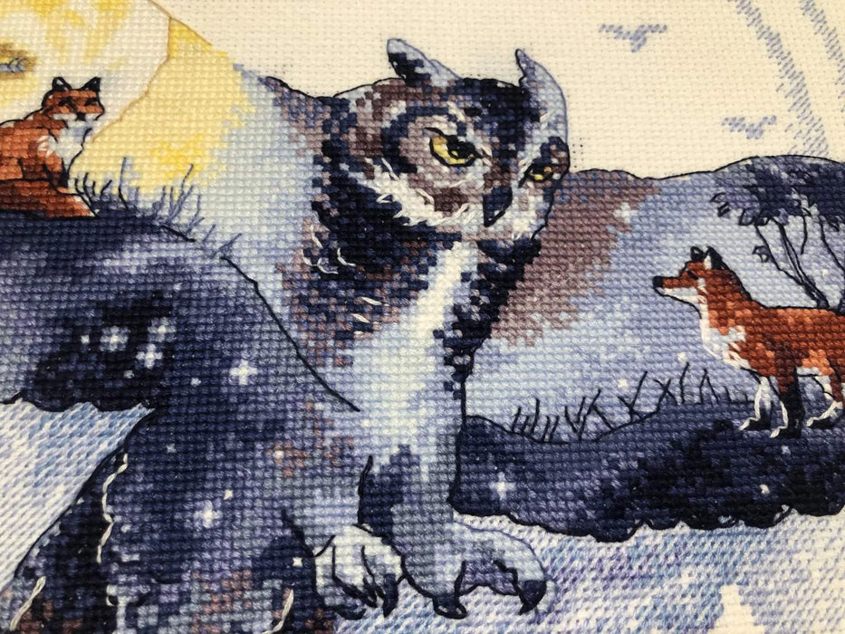 In The Night Forest R1954 Counted Cross Stitch Kit