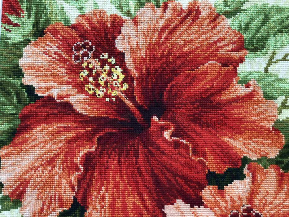 Hibiscus R1967 Counted Cross Stitch Kit