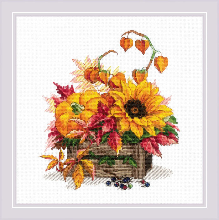 Hello Autumn R2006 Counted Cross Stitch Kit