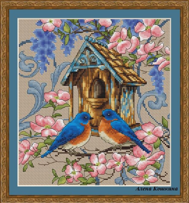 Birds - PDF Cross Stitch Pattern