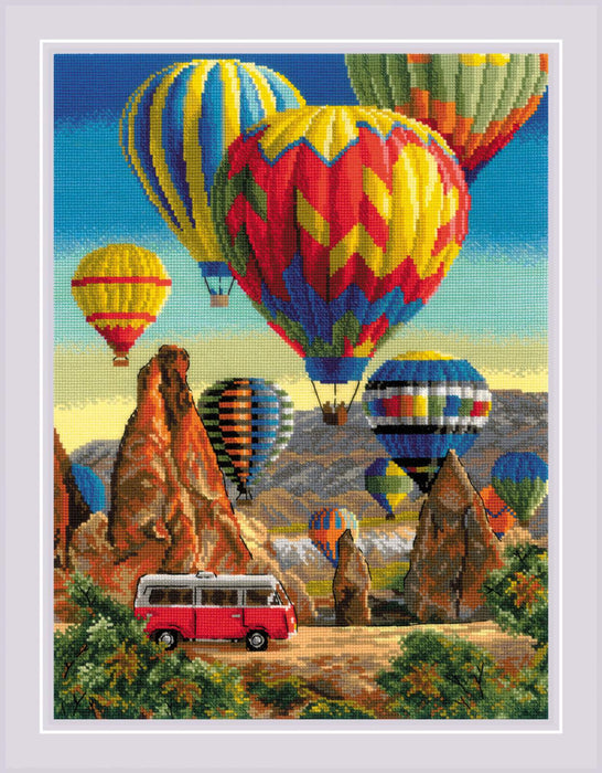 Festival in Cappadocia R2021 Counted Cross Stitch Kit