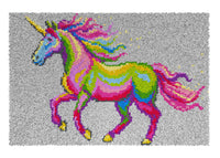 Latch hook rug kit "Unicorn" 4249