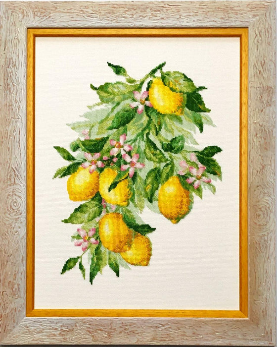 Bright Lemons R2054 Counted Cross Stitch Kit