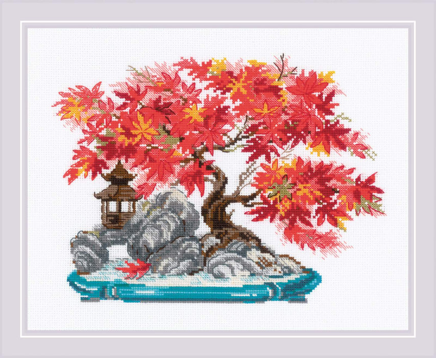 Autumn Bonsai R2044 Counted Cross Stitch Kit