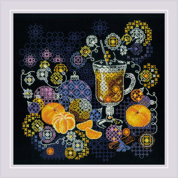 Orange Mood R2055 Counted Cross Stitch Kit