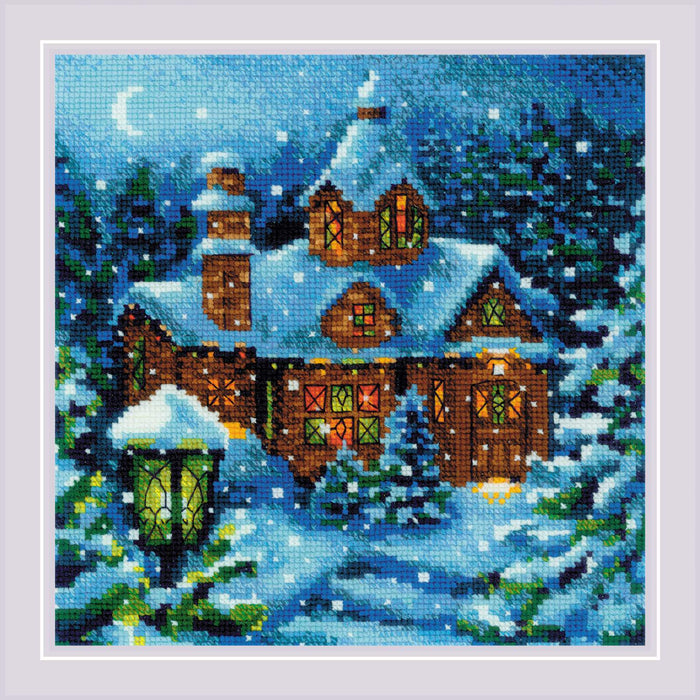 Snowfall in the Forest R2029 Counted Cross Stitch Kit