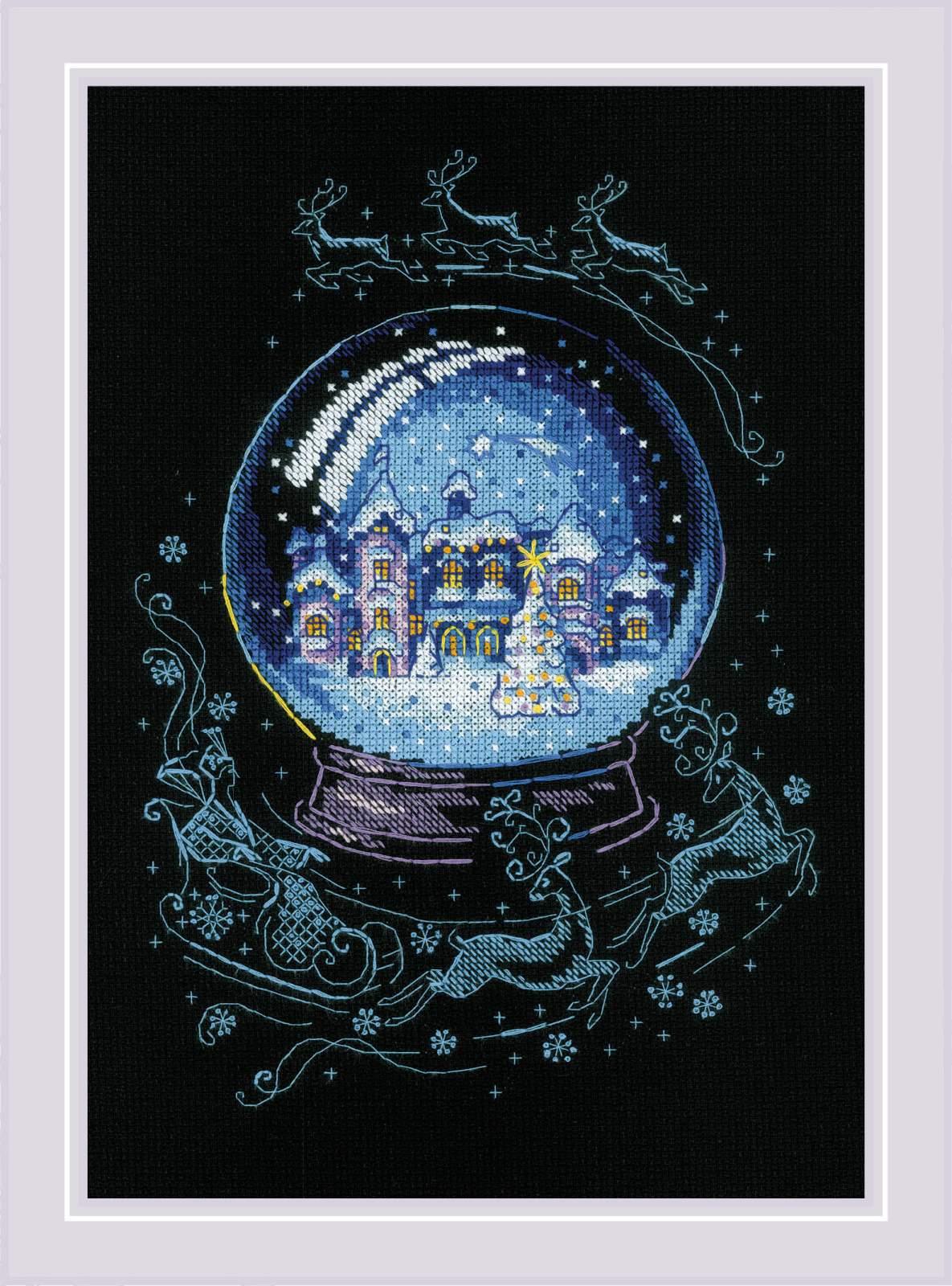 Winter Fairy Tale 2151R Counted Cross Stitch Kit - Wizardi