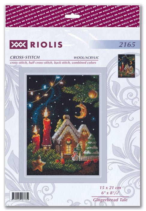 Gingerbread Tale 2165R Counted Cross Stitch Kit - Wizardi