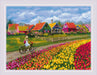 Tulip Field 2148R Counted Cross Stitch Kit - Wizardi