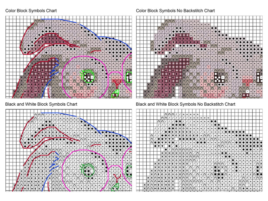 Bunny with Lollipop - PDF Cross Stitch Pattern