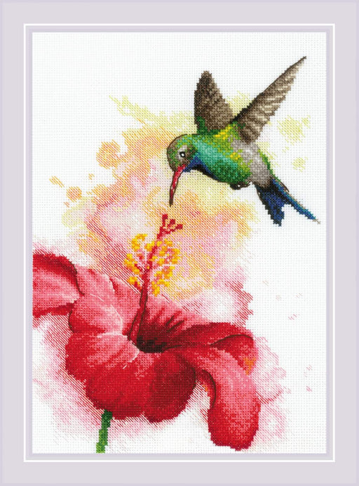 Hummingbird 2178R Counted Cross Stitch Kit - Wizardi