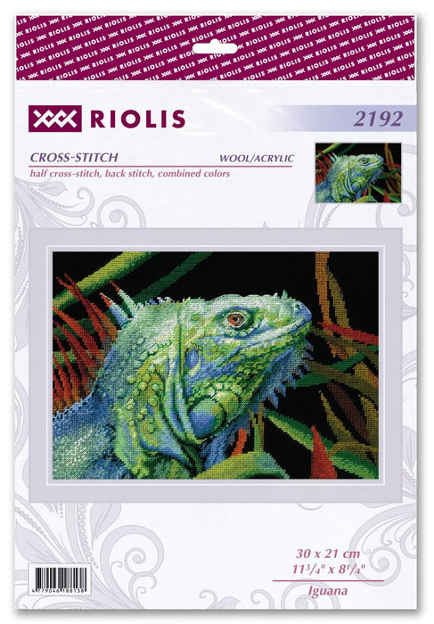 Iguana 2192R Counted Cross Stitch Kit - Wizardi