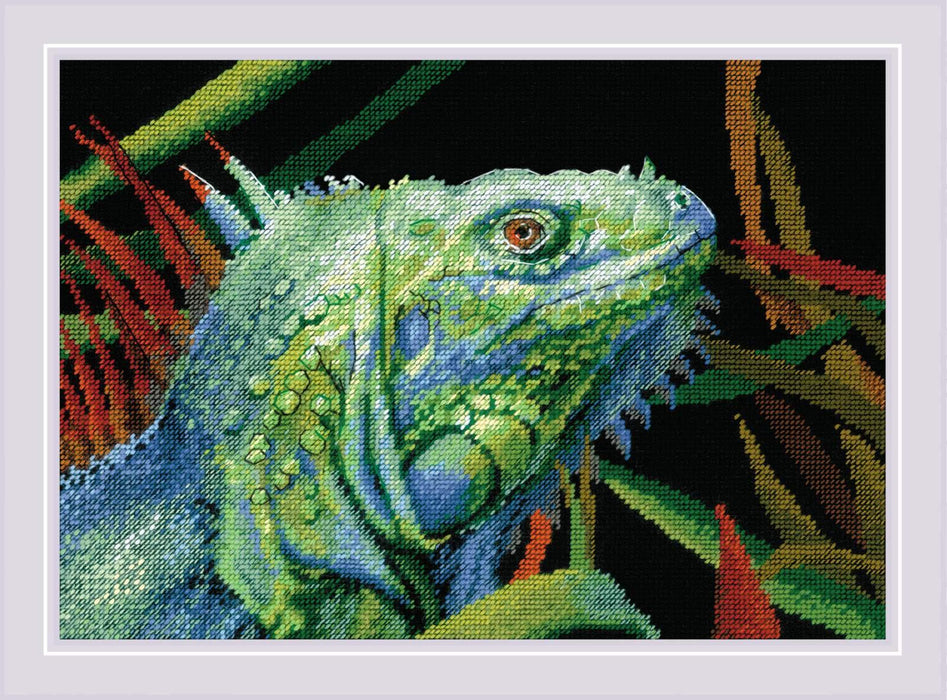 Iguana 2192R Counted Cross Stitch Kit - Wizardi