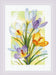 Spring Glow. Crocuses 2190R Counted Cross Stitch Kit - Wizardi