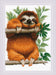 Sloth 2213R Counted Cross Stitch Kit - Wizardi