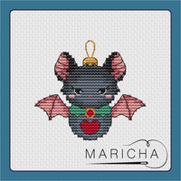 A bat toy - PDF Cross Stitch Pattern
