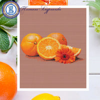 Orange mood - PDF Cross Stitch Pattern
