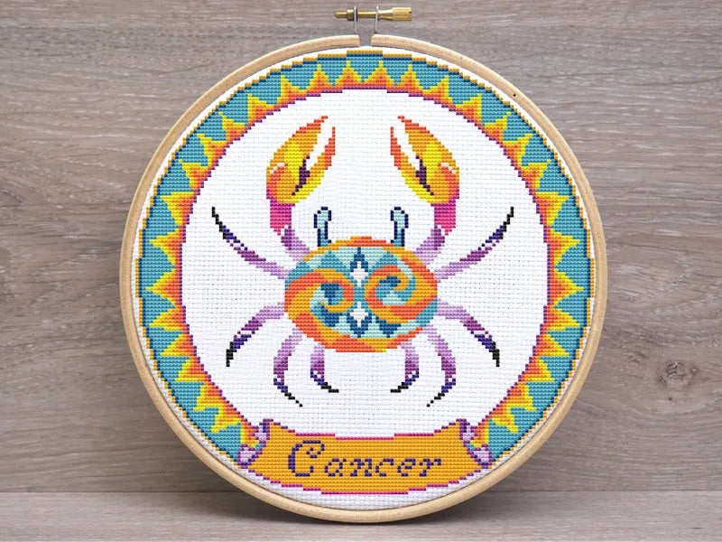 Cancer - PDF Cross Stitch Pattern