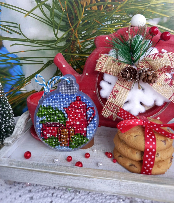 Christmas Ball. Cocoa - PDF Cross Stitch Pattern